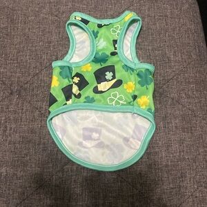 St. Patricks Day doggy outfit